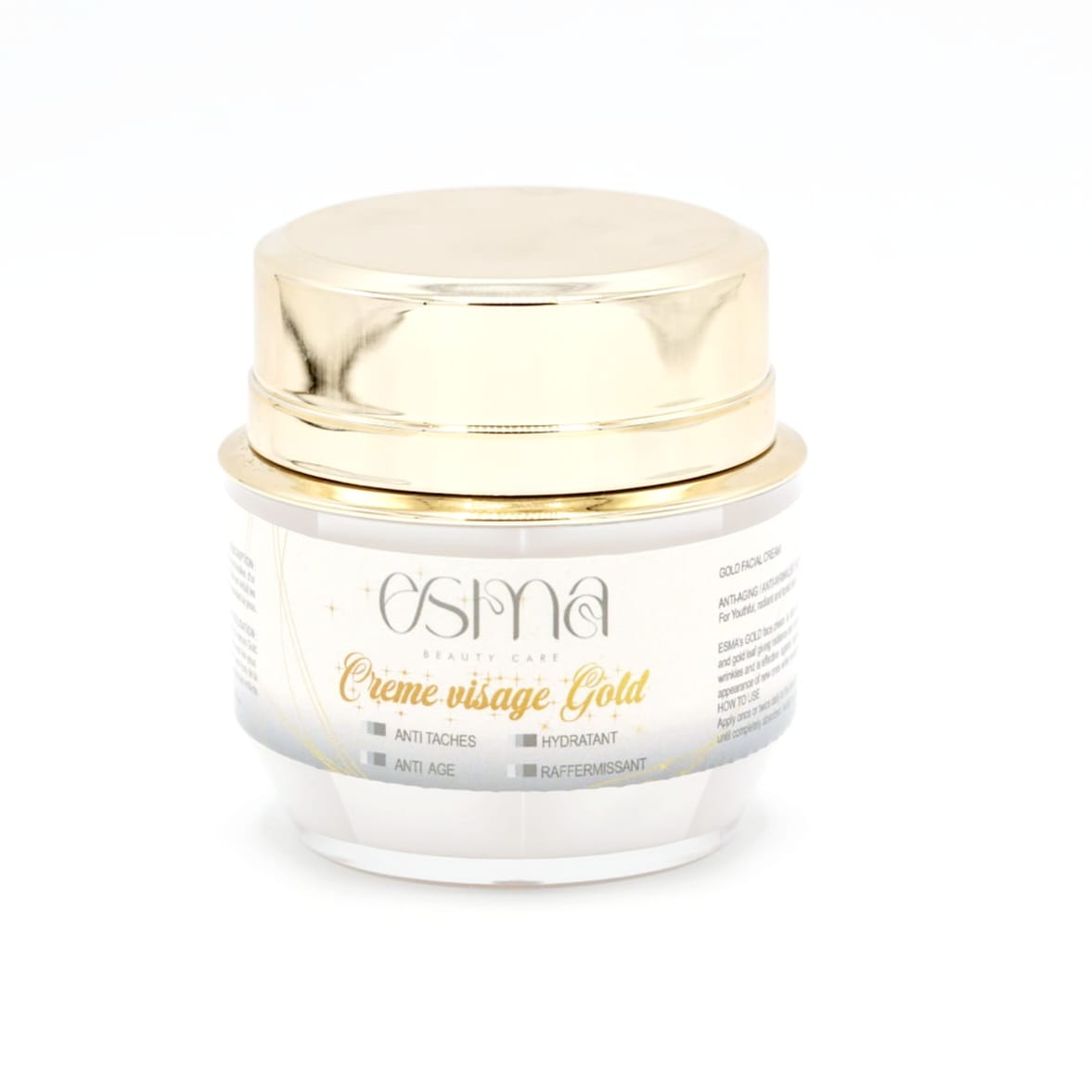 Crème visage Gold